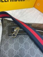 Gucci Leather Supreme Belt Bum Mini Travel Bag In Black Color For Men - Image 4