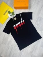 Gucci Blade Print T-Shirt In Black And White Colors - Image 4