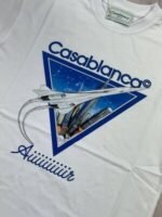 Casablanca Air Rocket T-shirt White - Image 4