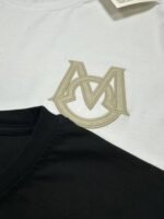 Moncler Shorts T-shirt Set Black Beige Turquoise - Image 6