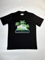 Casablanca T-Shirt in Black Color - Image 2