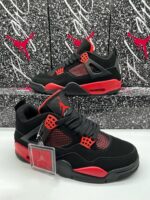 Nike Jordan 4s Men Sneaker IV Retro Red Thunder Trainers UK