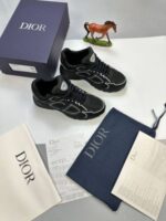 Christian Dior CD B30 Sneaker Comfort Trainer Joggers In Black Color (Number: 3SN279ZRF_H900) - Image 4