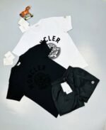 MONCLER SHORTS AND T-SHIRT SET - Image 2