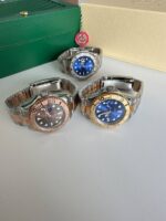 Rolex Yacht Master Watch in 3 Different Colors with Chain Strap