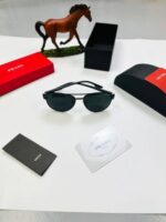 Prada Milano Linea Rossa PS 51YS Cat Eye Sunglasses - Image 3