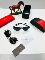 Prada Milano Linea Rossa PS 51YS Cat Eye Sunglasses - Image 2