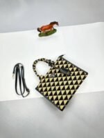 Prada Milano Symbole Embroidered Mini Tote Bag - Image 3