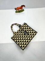 Prada Milano Symbole Embroidered Mini Tote Bag - Image 4