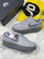 Nike Air Force 1 Low '07 Wolf Grey Kumquat Men's Trainers Black