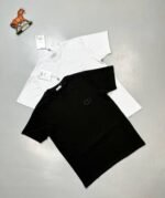 Dior CD Icon Regular-Fit T-Shirt T-Shirt In Black And Blue Colors In All Sizes - Image 2