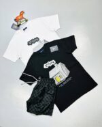 Louis Vuitton Men Home T-shirt Shorts Set