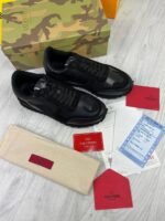 Valentino VLTN Men Trainers Black Sneakers Sale UK