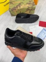 Valentino VLTN Men Trainers Black Sneakers Sale UK - Image 3