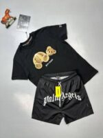 Palm Angels PA Summer Teddy Bear T-shirts Shorts Set - Image 4