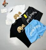 Palm Angels PA Summer Teddy Bear T-shirts Shorts Set