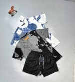 Louis Vuitton LV Logo Splash Monogram T-shirts Shorts Set