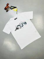 Amiri Dragon Logo Printed Cotton T-shirts Black White Sale UK - Image 4