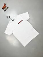 Prada Milano Crew Neck Cotton T-shirts - Image 4