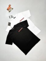 Prada Milano Crew Neck Cotton T-shirts - Image 2