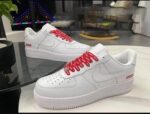 Air Force 1 x Supreme (White) (Premium Quality) For Mens - Image 2