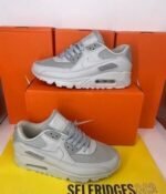 Nike Air Max 90s Men Shoes Recraft Wolf Grey Sale UK