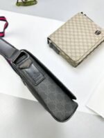 Gucci Men's Attache Leather Crossbody GG Messenger Bags - Image 6