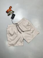 Fendi Printed Swim Out Wear Nylon Shorts Pajamas In Grey Beige Blue Colors - Image 4