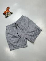 Fendi Printed Swim Out Wear Nylon Shorts Pajamas In Grey Beige Blue Colors - Image 3