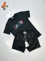 DIOR SHORTS AND T-SHIRT SET - Image 3