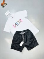 DIOR SHORTS AND T-SHIRT SET - Image 4