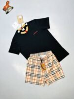 BURBERRY SHORTS AND T-SHIRT SET - Image 3