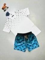 LV SHORTS AND T-SHIRT SET in 2 Colors - Image 3