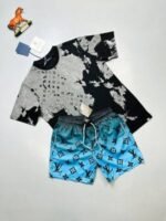 LV SHORTS AND T-SHIRT SET in 2 Colors - Image 2