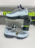 Nike Air Max 95 Ultra Cool Grey Silver Men Trainers - Image 2