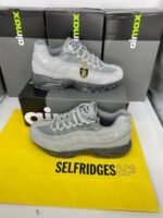 Nike Air Max 95 Wolf Grey White Men's Trainers - Image 2