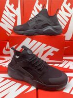 Nike Air Huarache Run Ultra Triple Black Trainers For Men’s - Image 2