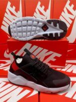 Nike Air Huarache Love Hate Pack Black Red Trainers For Men’s - Image 2