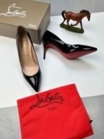 Christian Louboutin Women's Paris Kate Pumps Sandals Heels Shoes In Black Color (3191416BK01) - Image 5