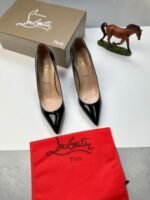 Christian Louboutin Women's Paris Kate Pumps Sandals Heels Shoes In Black Color (3191416BK01) - Image 6