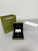 Van Cleef & Arpels Four Leaf Clover Rose Gold Necklace & Earrings