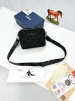 Christian Dior Oblique Crossbody Bag in 3 Colors - Image 4