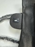 Chanel Timeless Classic Double Flap Black Shoulder Bag - Image 6