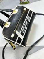 Christian Dior Tracolla Vibe Bowling Bag Black - Image 4