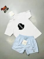 Moncler Logo SHORTS AND T-SHIRT SET in Different Colors - Image 2