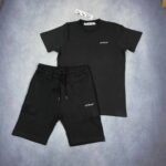 Off-White Street Style Logo SHORTS AND T-SHIRT SET - Image 5