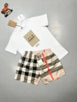 BURBERRY SHORTS AND T-SHIRT SET in Different Colors - Image 2