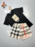 BURBERRY SHORTS AND T-SHIRT SET in Different Colors - Image 3