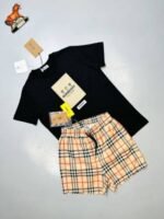 BURBERRY SHORTS AND T-SHIRT SET in Different Colors - Image 4