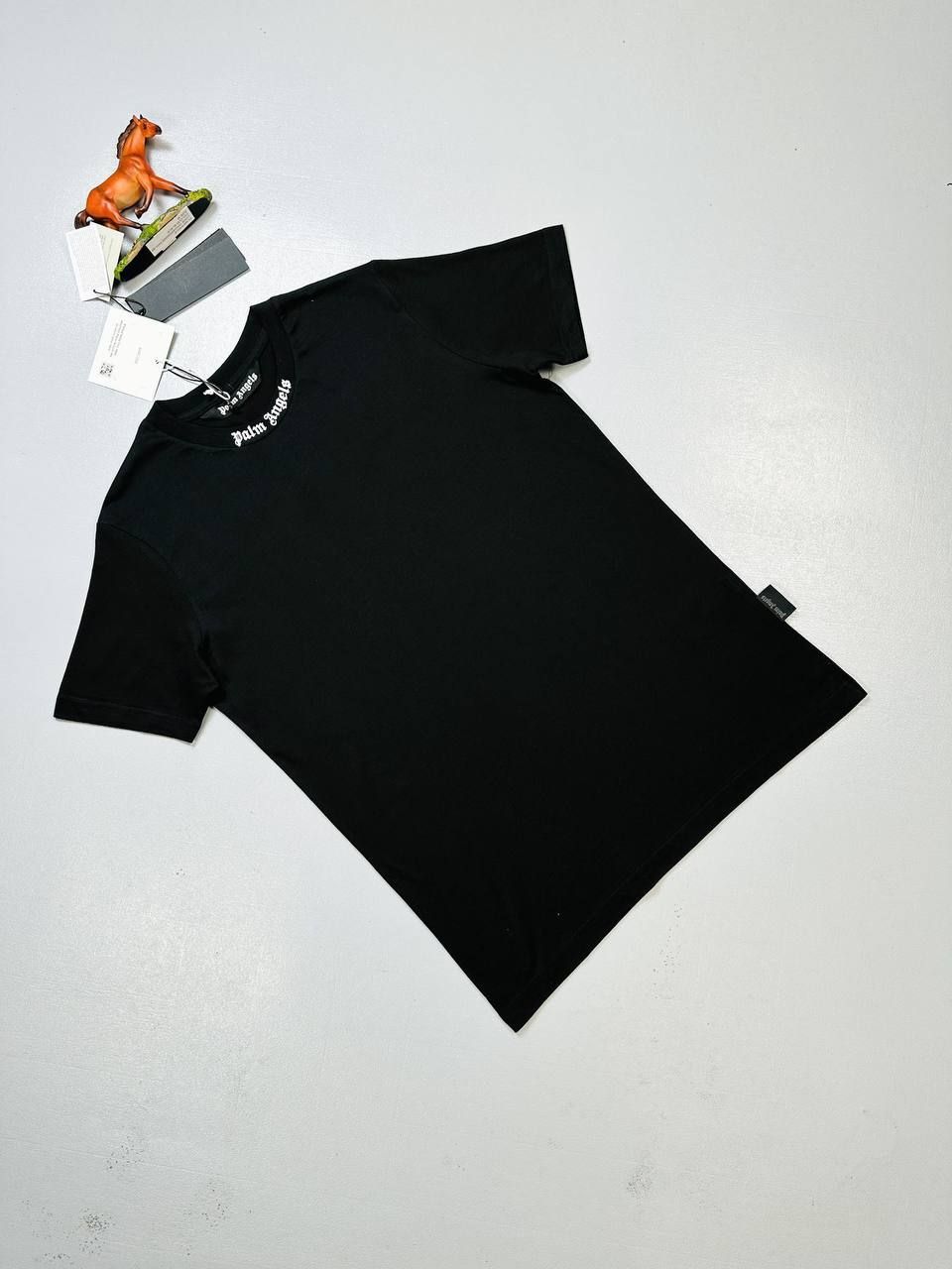 4460826755.jpg Palm Angels Curved Logo T-shirts Shorts Set - Image 1